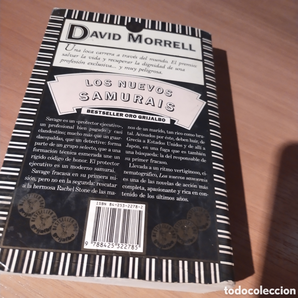 Libros de segunda mano: Los nuevos samur&aacute;is. David morrell. - Foto 3
