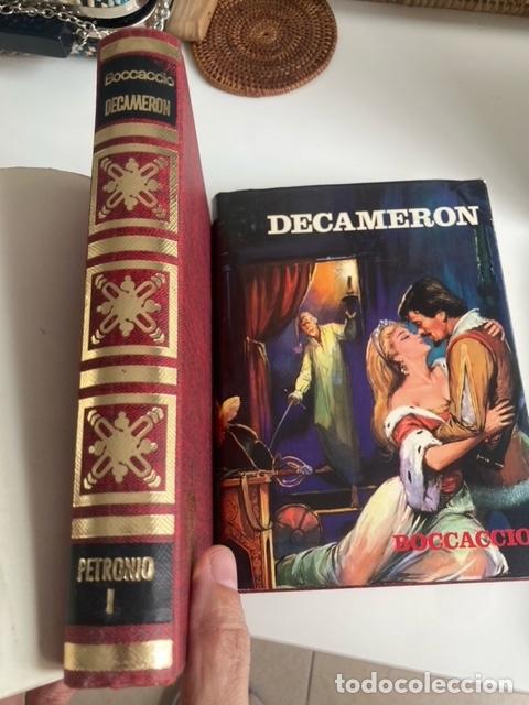 Libros de segunda mano: DECAMERON - BOCACCIO - CLASICOS PETRONIO - 1969 - Foto 3