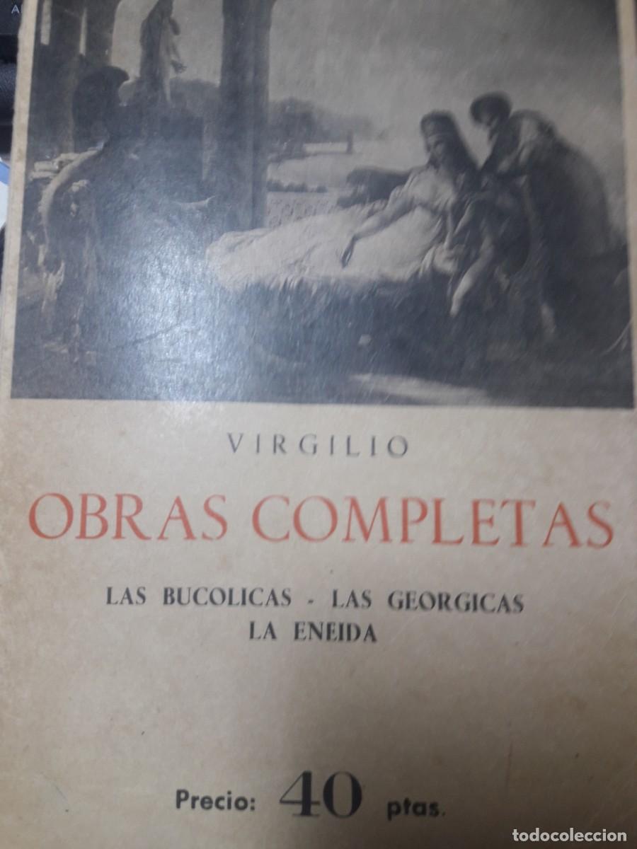 Libros de segunda mano: obras completas Virgilio - Foto 1