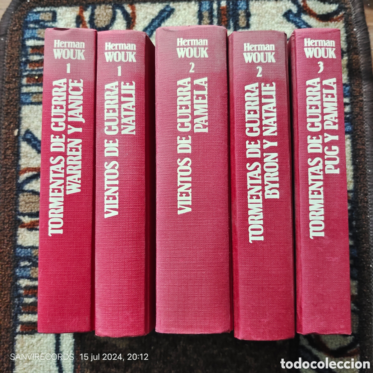 Libros de segunda mano: TORMENTAS DE GUERRA - VIENTOS DE GUERRA (HERMAN WOUK) (C&Iacute;RCULO DE LECTORES) - Foto 1