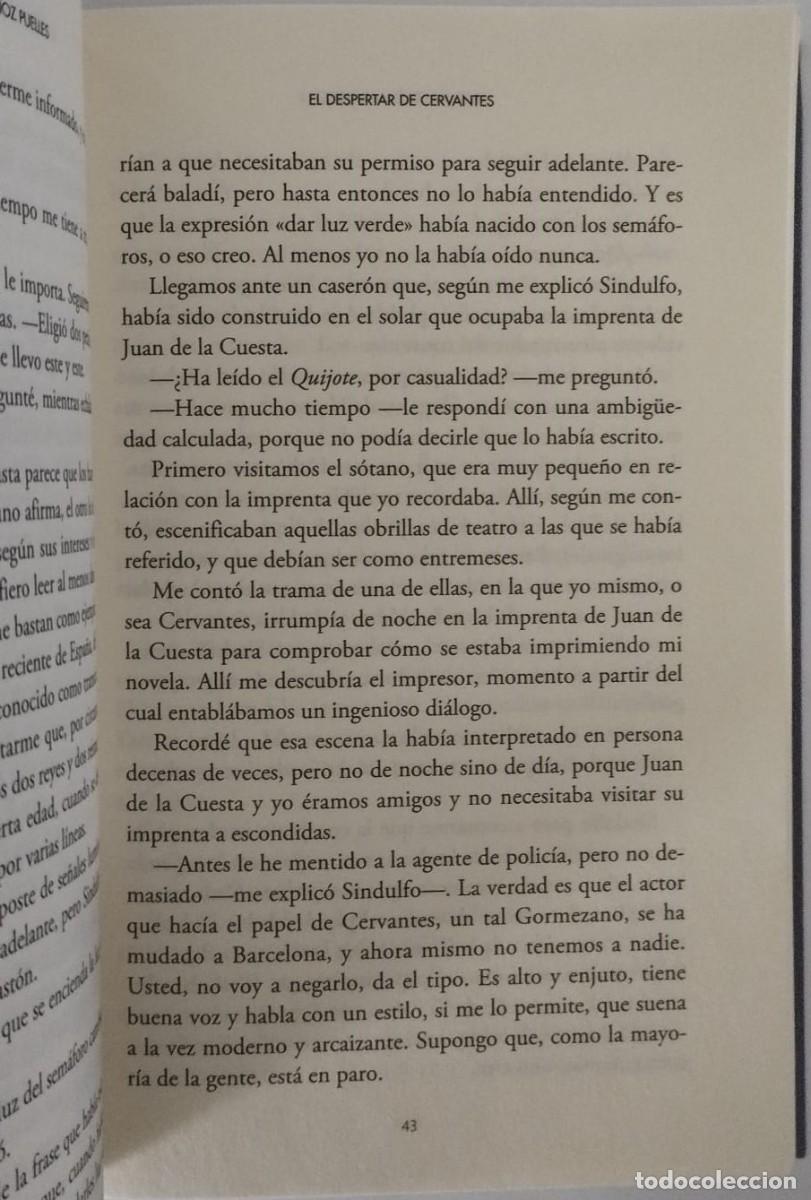 Libros de segunda mano: EL DESPERTAR DE CERVANTES - VICENTE MU&Ntilde;OZ PUELLES - Foto 3
