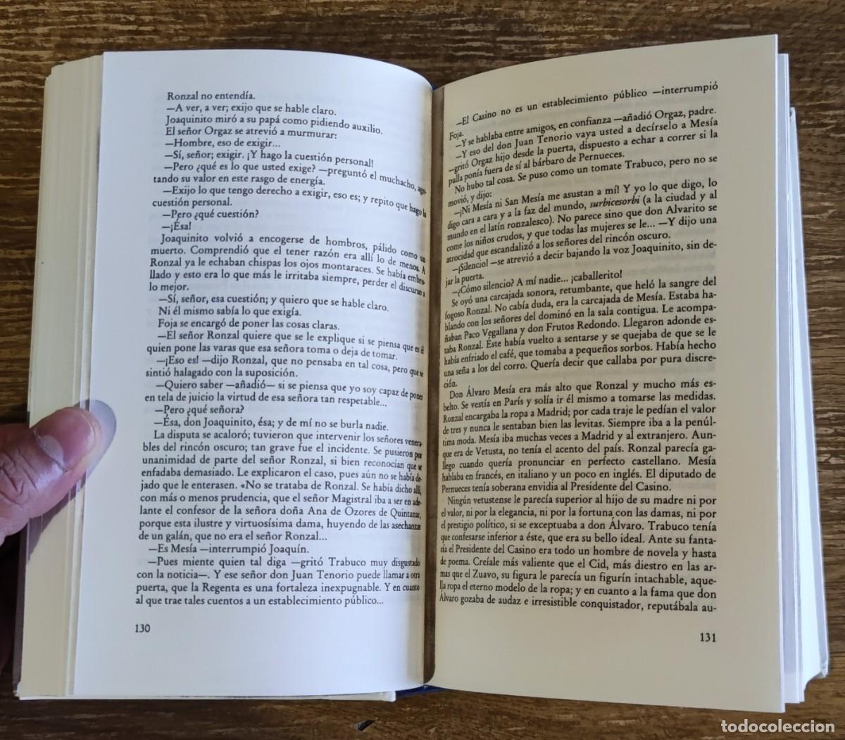 Libros de segunda mano: Libro - La Regenta (1994) Leopoldo Alas Clar&iacute;n - Foto 2