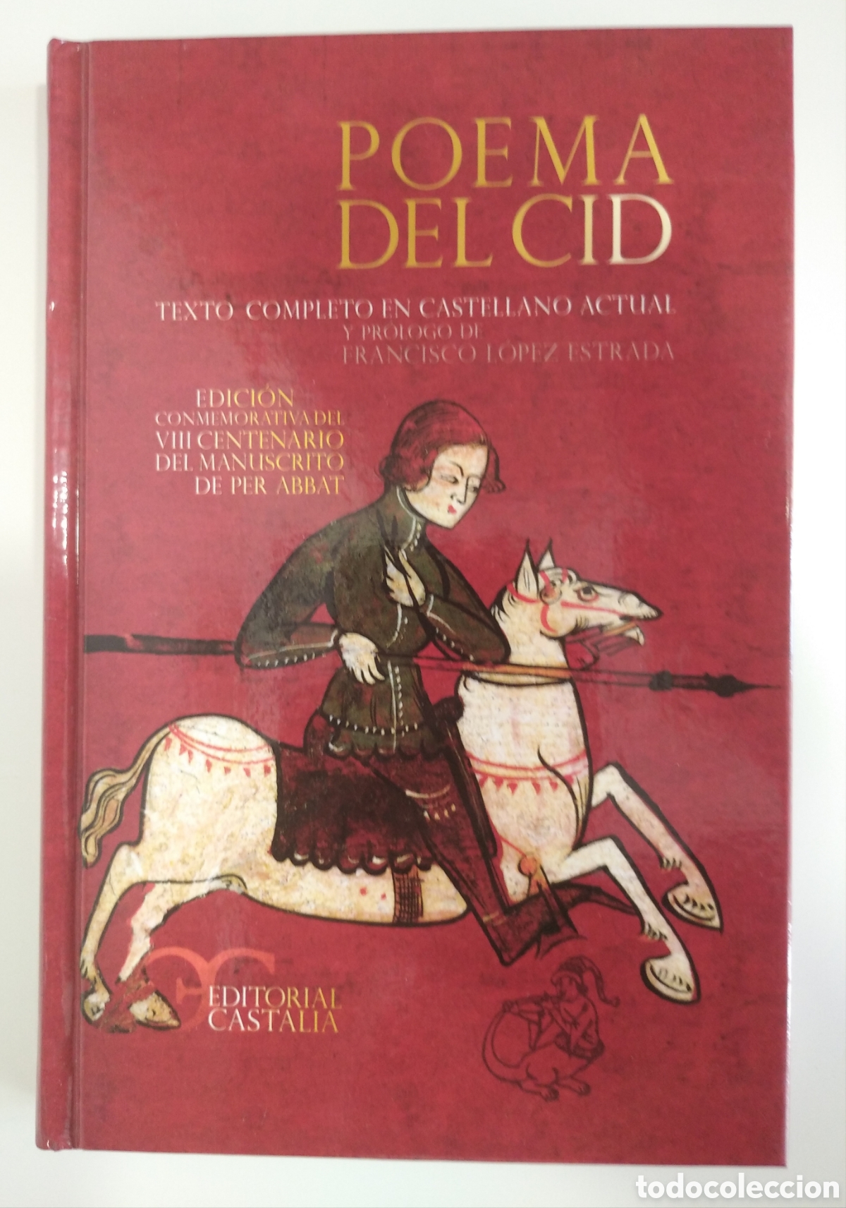 Libros de segunda mano: POEMA DEL CID. EDICI&Oacute;N CONMEMORATIVA DEL VIII CENTENARIO - Foto 1