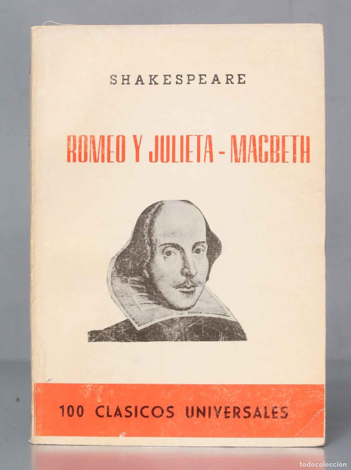 Libros de segunda mano: ROMEO Y JULIETA / MACBETH WILLIAM SHAKESPEARE - Foto 1