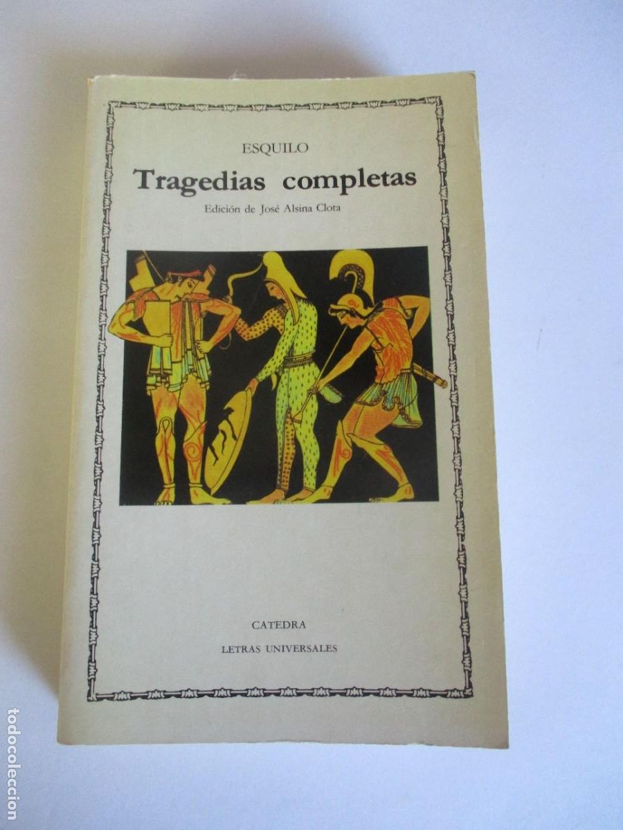 Libros de segunda mano: ESQUILO Tragedias completas W28356 - Foto 1