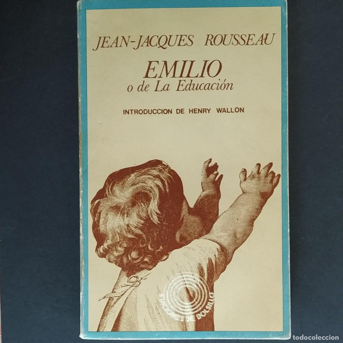 Libros de segunda mano: EMILIO O LA EDUCACION. JEAN JACQUES ROUSSEAU. - Foto 1