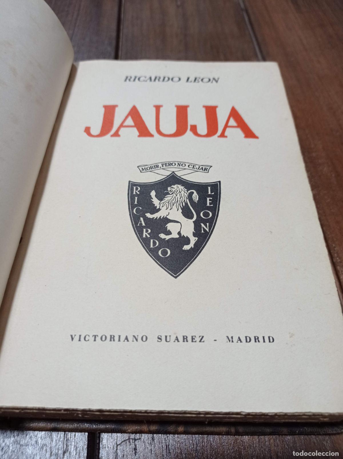 Libros de segunda mano: 1940 - RICARDO LE&Oacute;N. Jauja - Foto 2