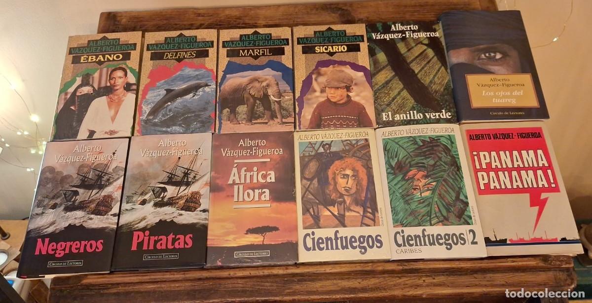 Libros de segunda mano: Alberto V&aacute;zquez-Figueroa 12 Libros CIRCULO de LECTORES - Foto 1