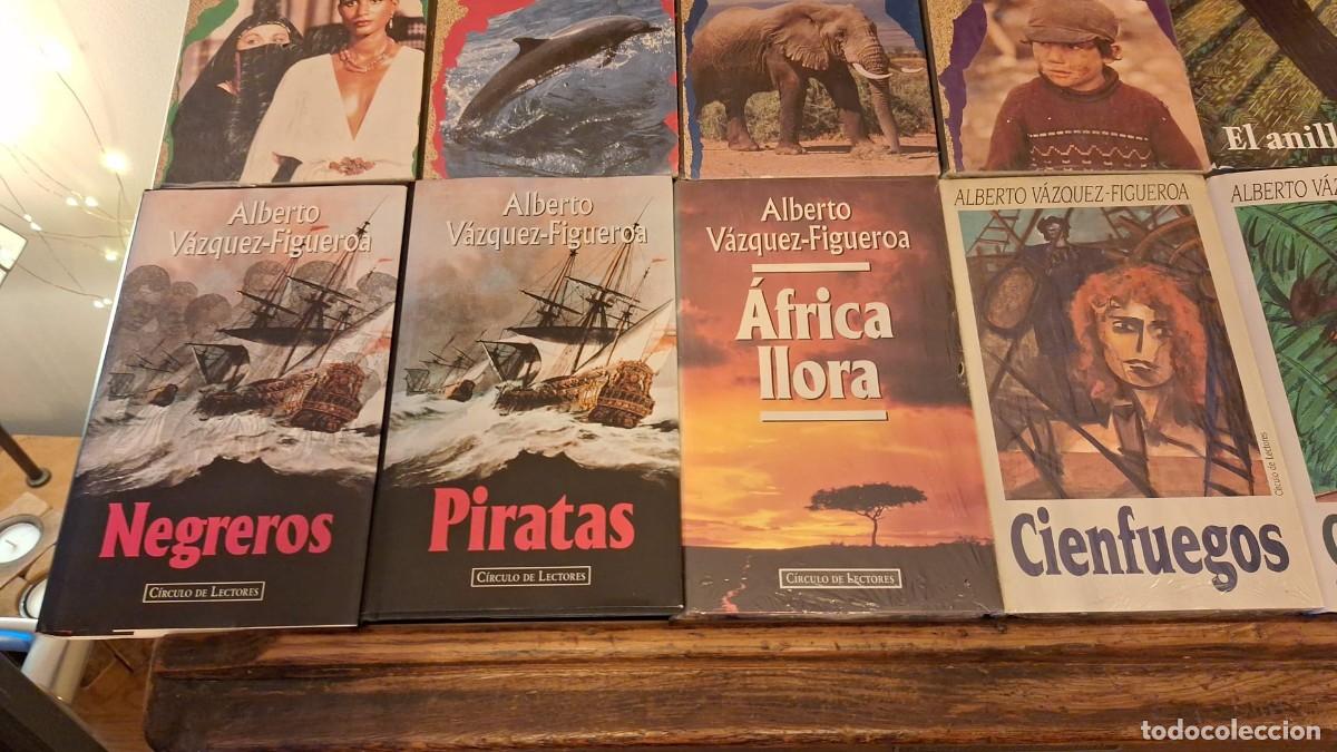 Libros de segunda mano: Alberto V&aacute;zquez-Figueroa 12 Libros CIRCULO de LECTORES - Foto 3