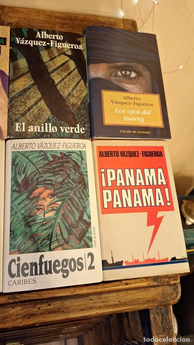 Libros de segunda mano: Alberto V&aacute;zquez-Figueroa 12 Libros CIRCULO de LECTORES - Foto 4