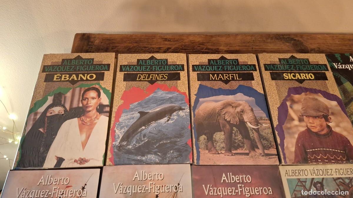 Libros de segunda mano: Alberto V&aacute;zquez-Figueroa 12 Libros CIRCULO de LECTORES - Foto 5