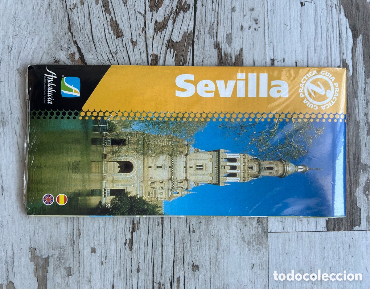 Libros de segunda mano: Mapa Guia practica de Sevilla - Junta de Andaluc&iacute;a - Foto 1