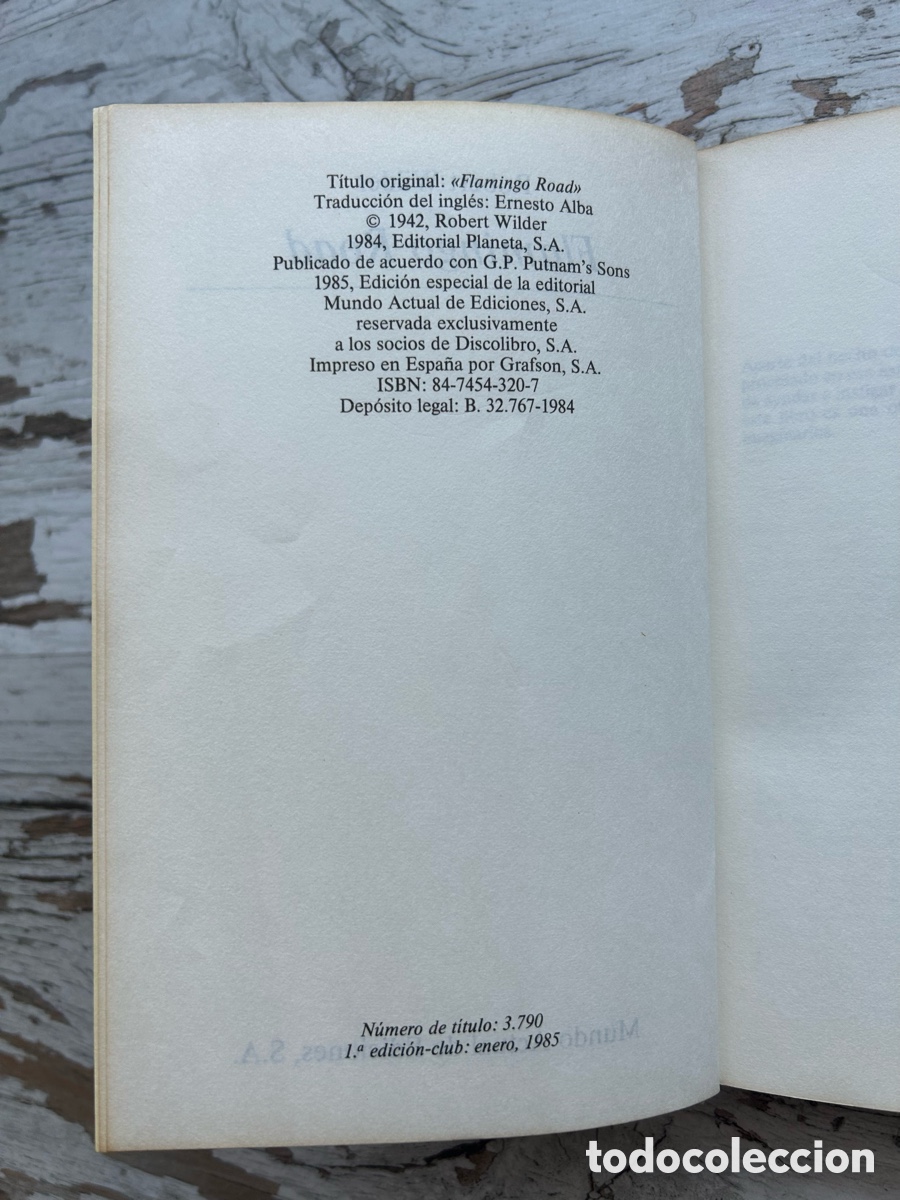 Libros de segunda mano: Flamingo Road - Richard Wilder - Foto 2