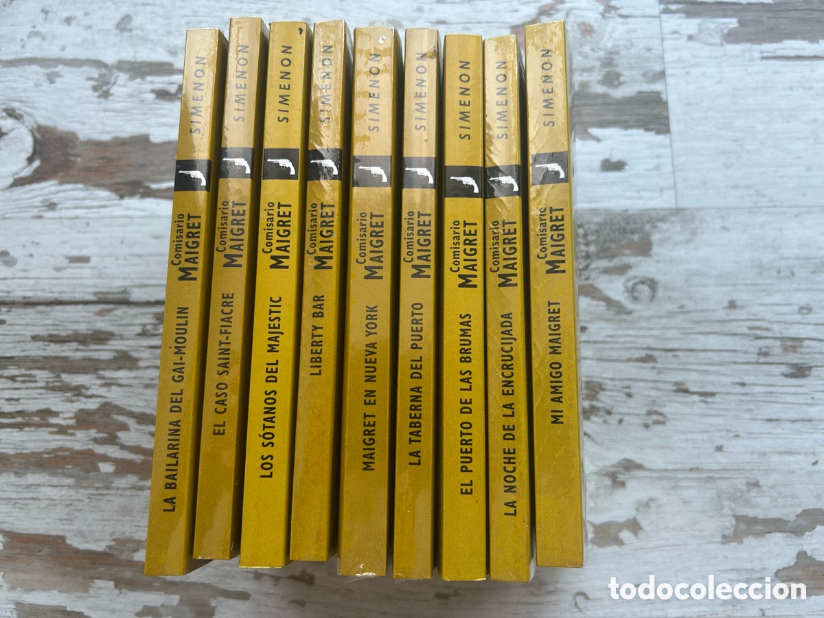 Libros de segunda mano: Lote 9 libros Comisario Maigret - Georges Simeon - Foto 2