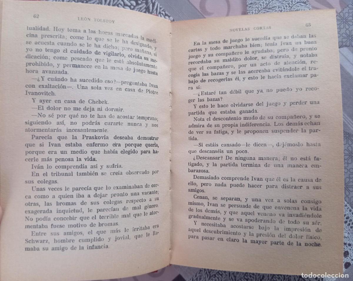 Libros de segunda mano: NOVELAS CORTAS - LEON TOLSTOI - ED. MAUCCI - Foto 2