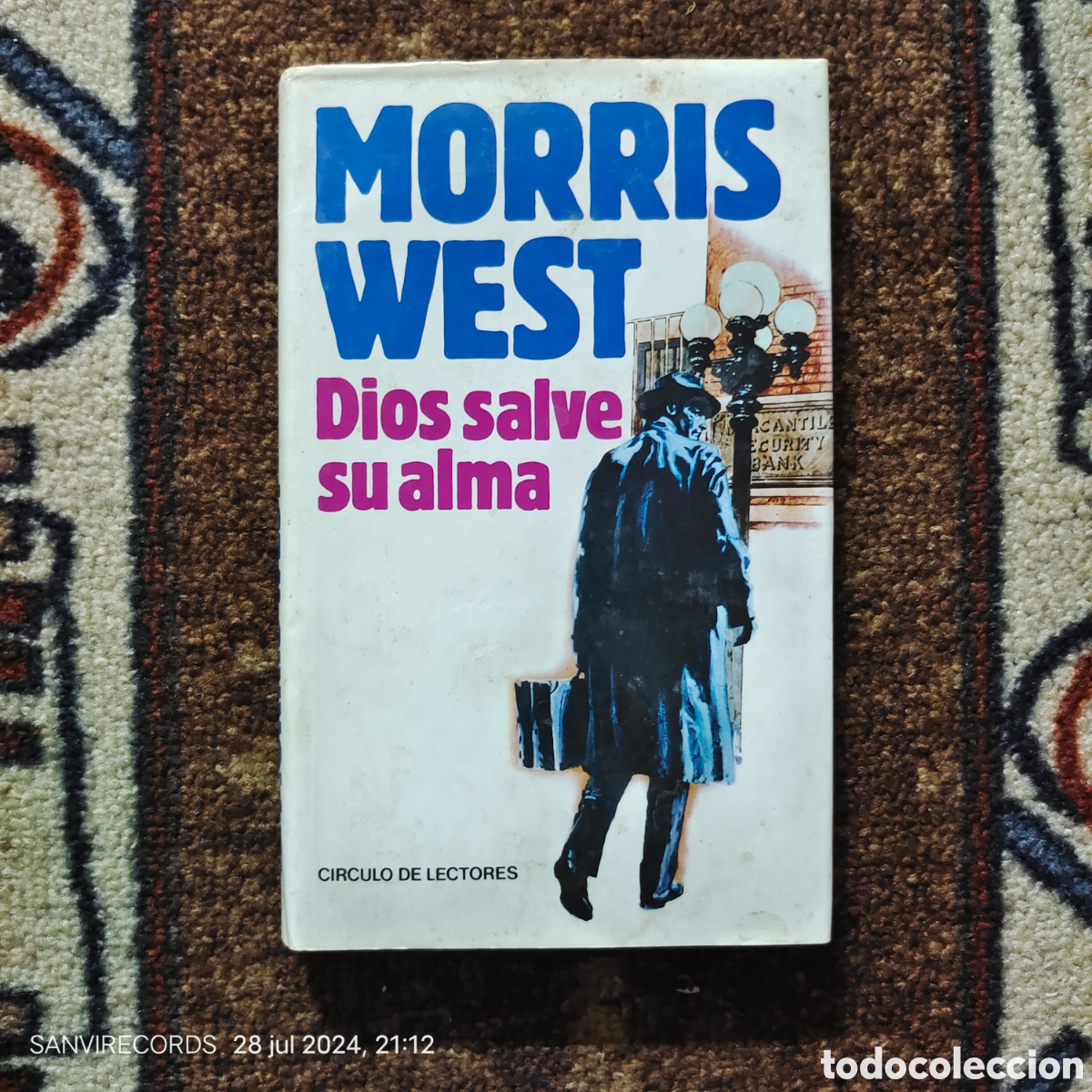 Libros de segunda mano: DIOS SALVE SU ALMA (MORRIS WEST) (C&Iacute;RCULO DE LECTORES) - Foto 1