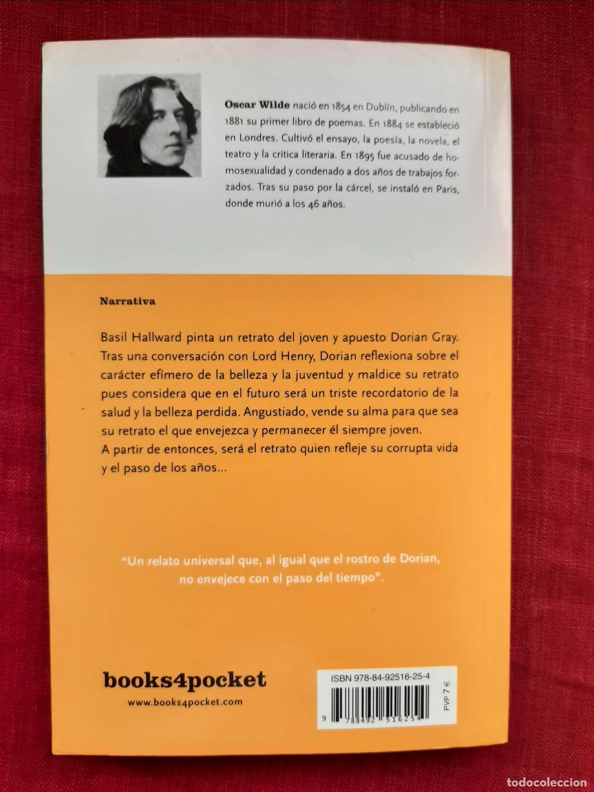 Libros de segunda mano: El retrato de Dorian Gray - Wilde, Oscar - Foto 2