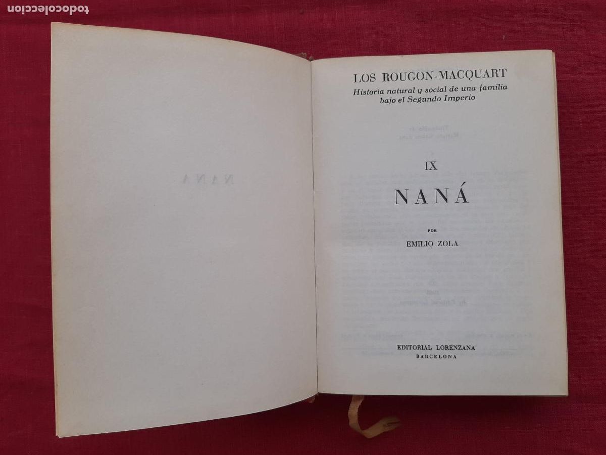 Libros de segunda mano: Nan&aacute; - Zola, Emilio - Foto 3