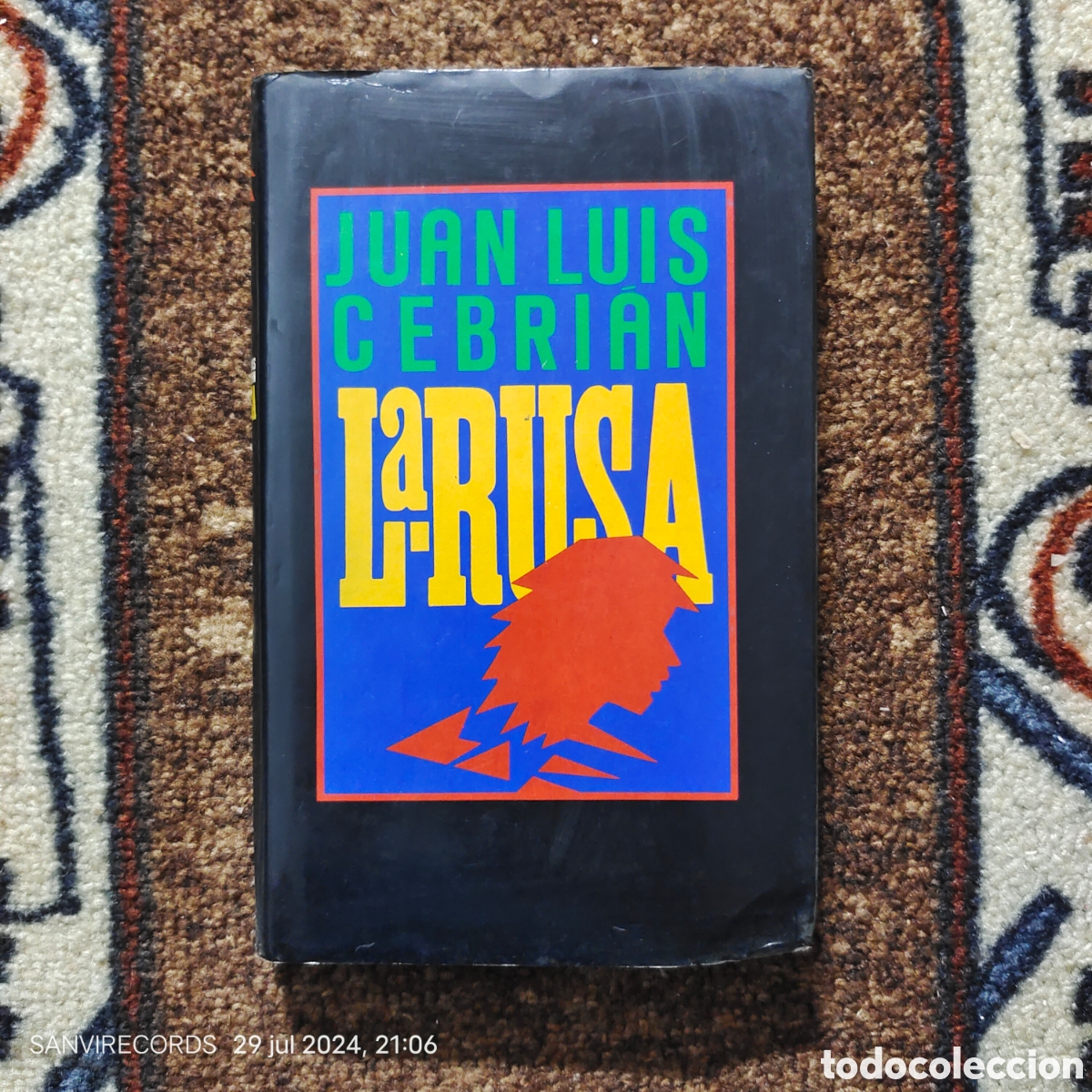 Libros de segunda mano: LA RUSA (JUAN LUIS CEBRI&Aacute;N) (C&Iacute;RCULO DE LECTORES) - Foto 1