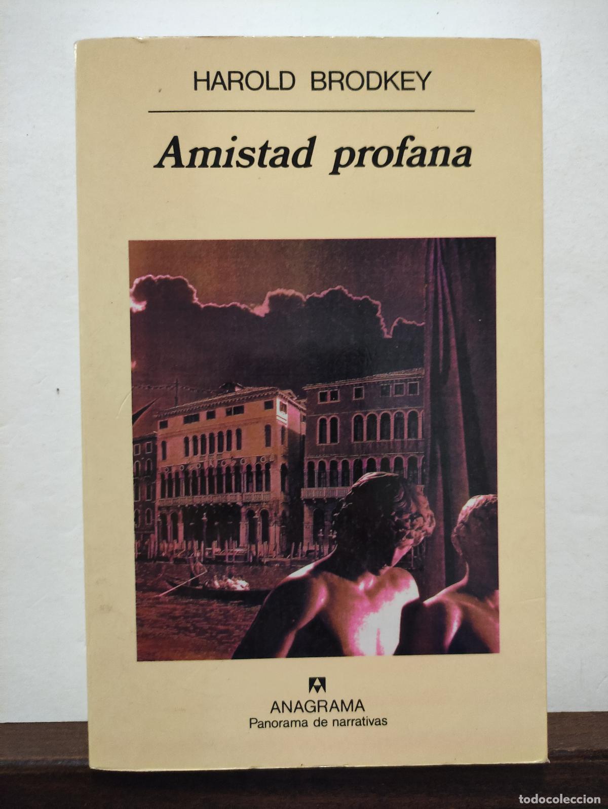 Gebrauchte B&uuml;cher: AMISTAD PROFANA - HAROLD BRODKEY