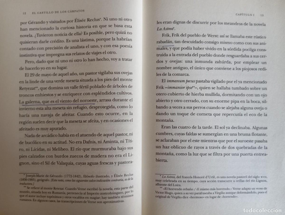 Libros de segunda mano: EL CASTILLO DE LOS CARPATOS - JULIO VERNE - Foto 4