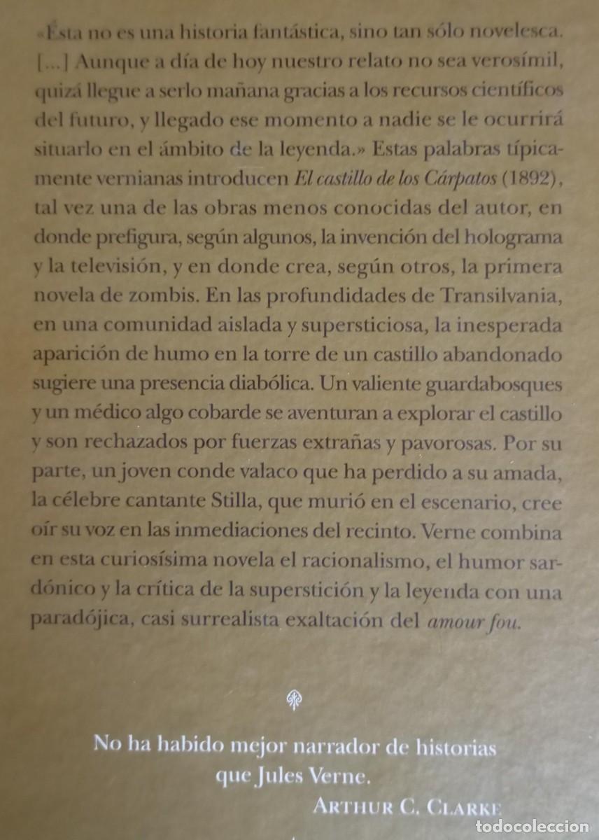 Libros de segunda mano: EL CASTILLO DE LOS CARPATOS - JULIO VERNE - Foto 5