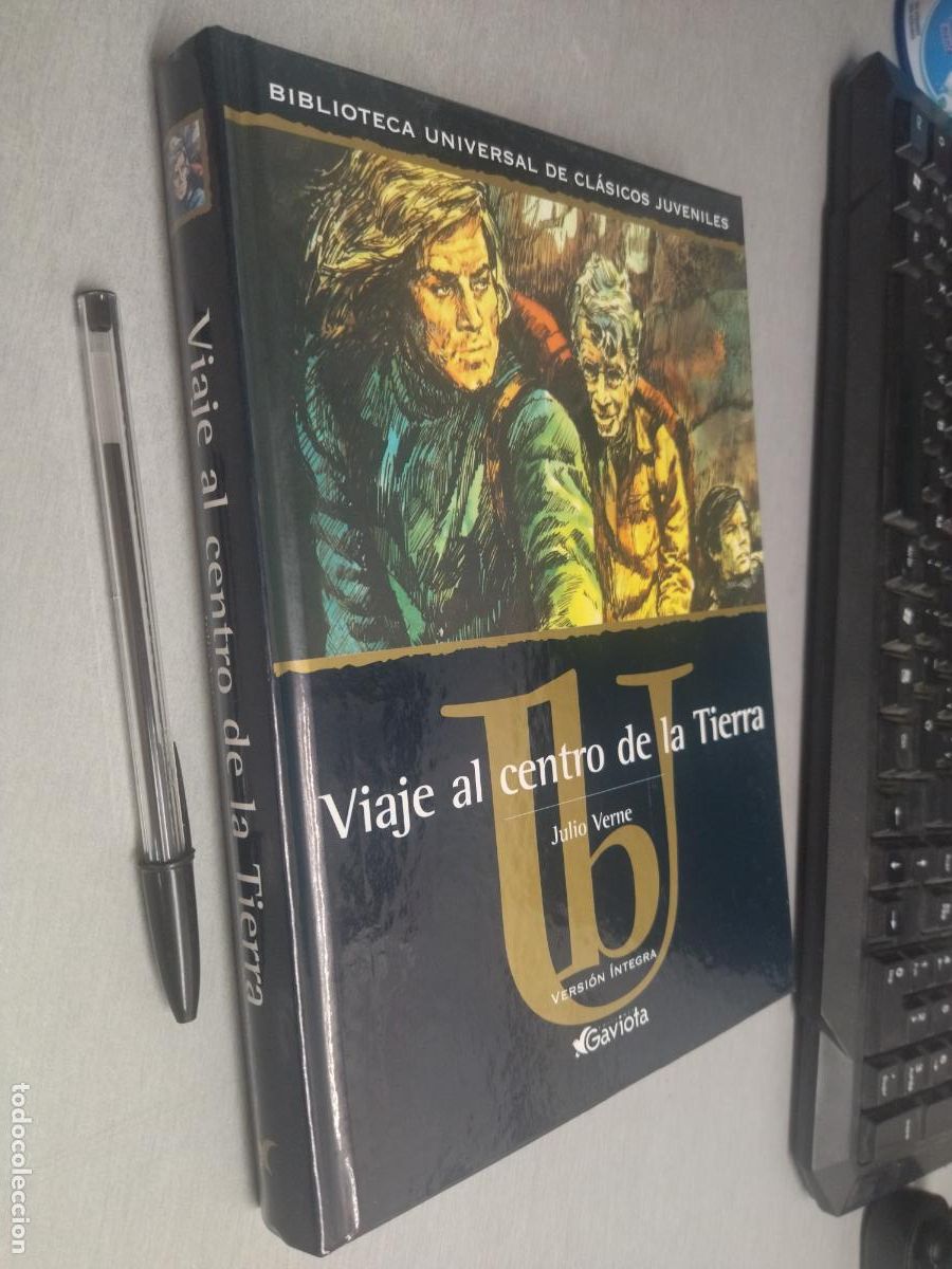 Libros de segunda mano: VIAJE AL CENTRO DE LA TIERRA / JULIO VERNE / EDICIONES GAVIOTA 2005 - Foto 1