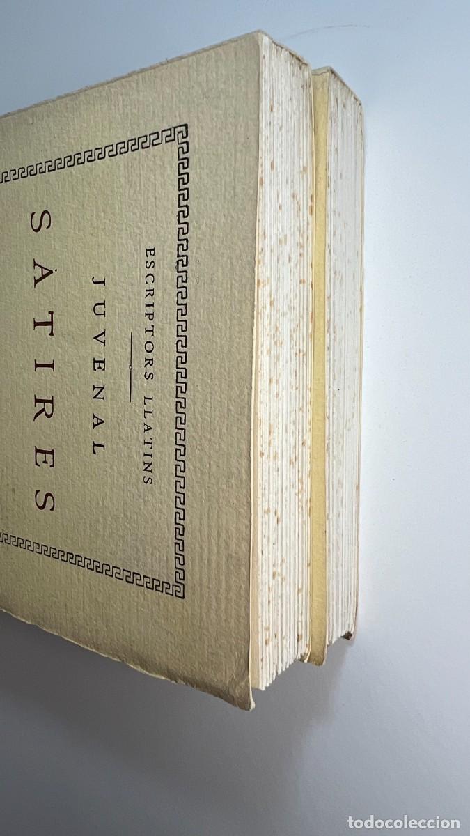 Libros de segunda mano: S&agrave;tires, Juvenal, Fundaci&oacute; Bernat Metge - Foto 4