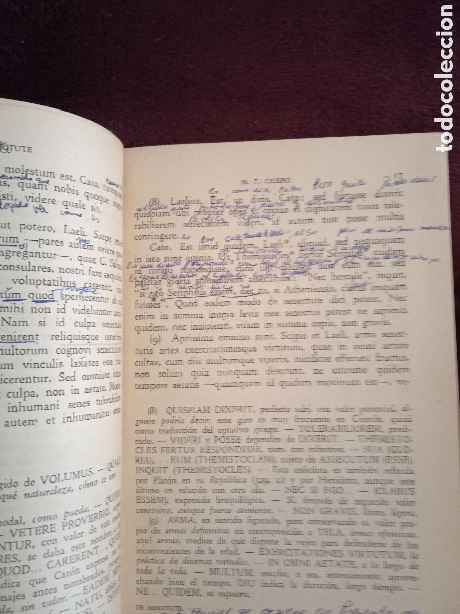 Libros de segunda mano: DE SENECTUTE. / CICERON. -ED. EDITORIAL GREDOS. - Foto 2