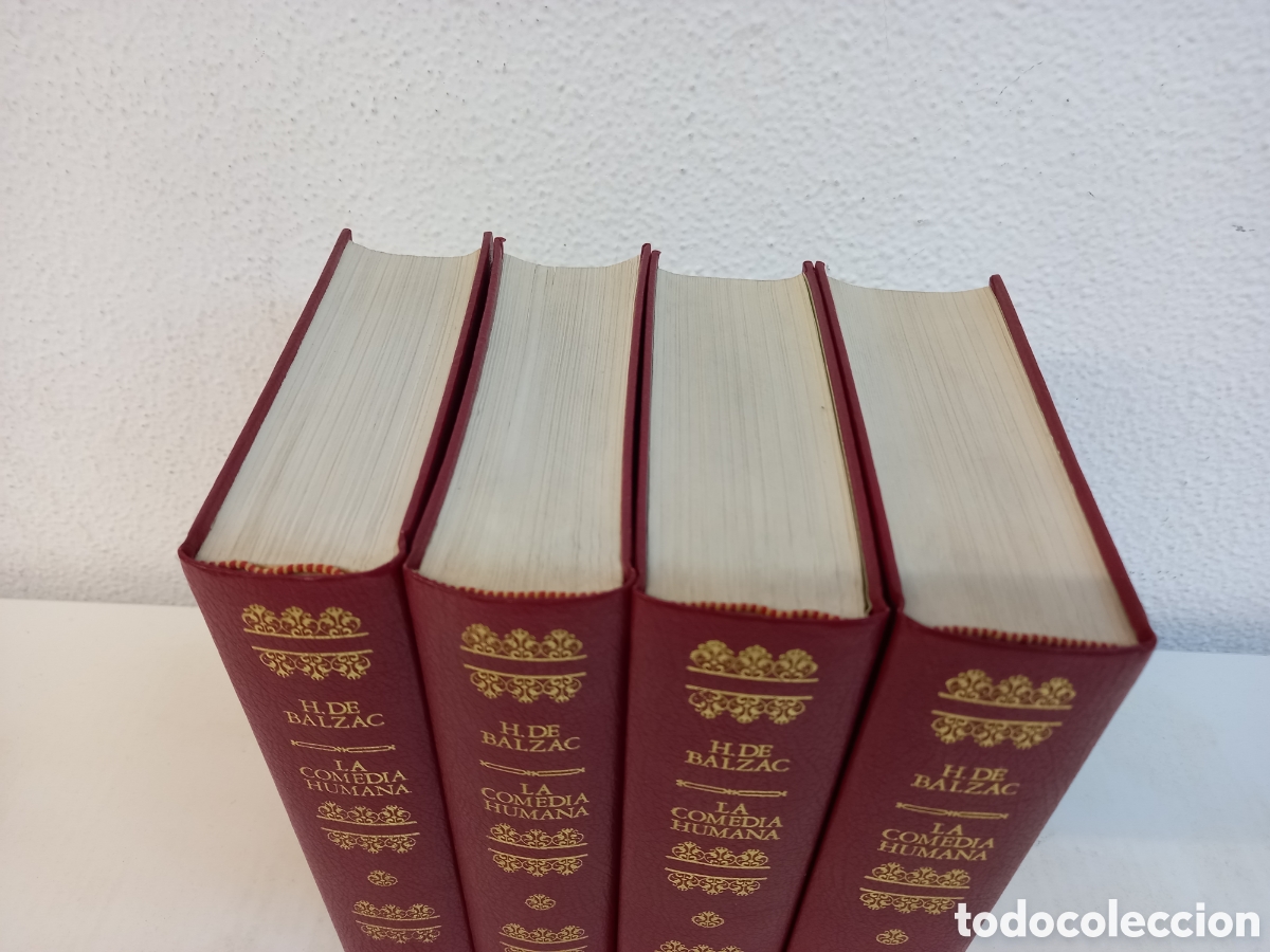 Libros de segunda mano: La comedia humana. BALZAC. EDAF. 4 Tomos. Completa - Foto 3