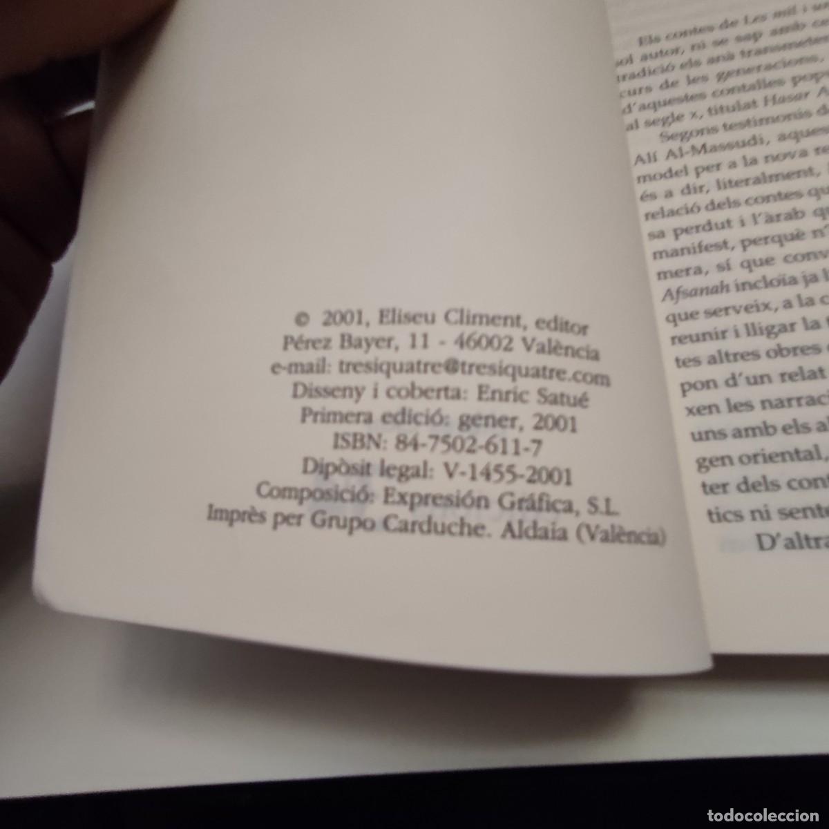 Libros de segunda mano: LES MIL I UNA NITS 3i4. RES CLAU. - Foto 3