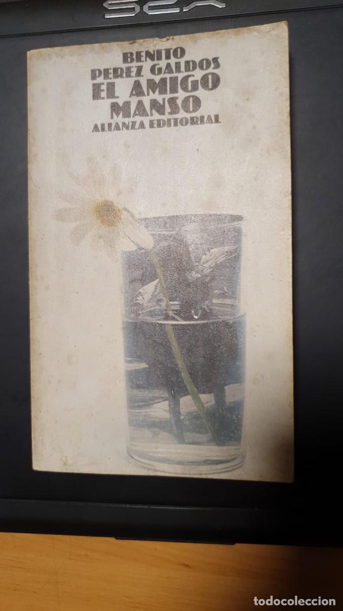 Libros de segunda mano: El Amigo Manso de Benito P&eacute;rez Gald&oacute;s - Foto 2