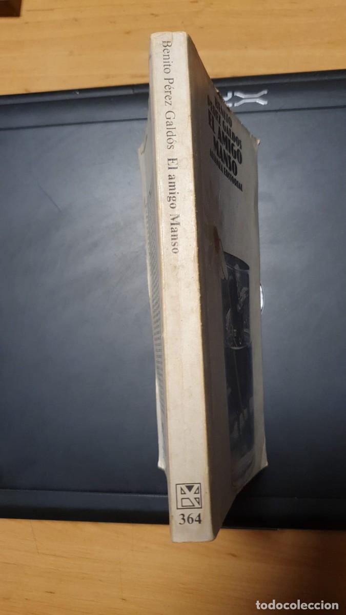 Libros de segunda mano: El Amigo Manso de Benito P&eacute;rez Gald&oacute;s - Foto 3