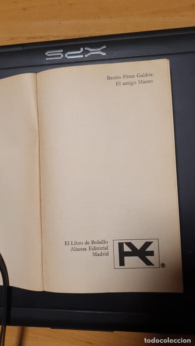 Libros de segunda mano: El Amigo Manso de Benito P&eacute;rez Gald&oacute;s - Foto 1