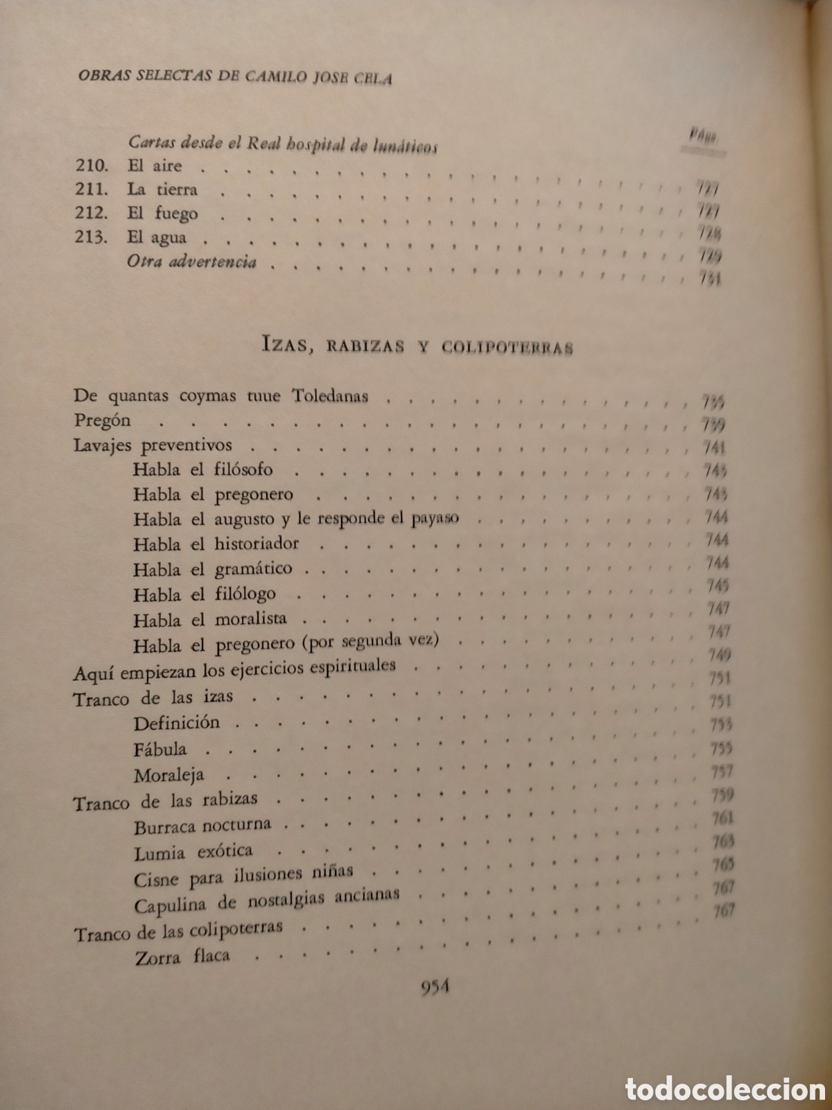 Libros de segunda mano: CAMILO JOS&Eacute; CELA. OBRAS SELECTAS . ALFAGUARA - Foto 11