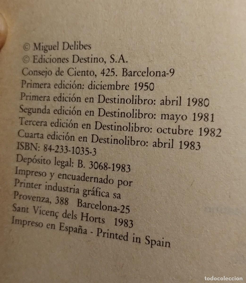 Libros de segunda mano: EL CAMINO, MIGUEL DELIBES - Foto 2