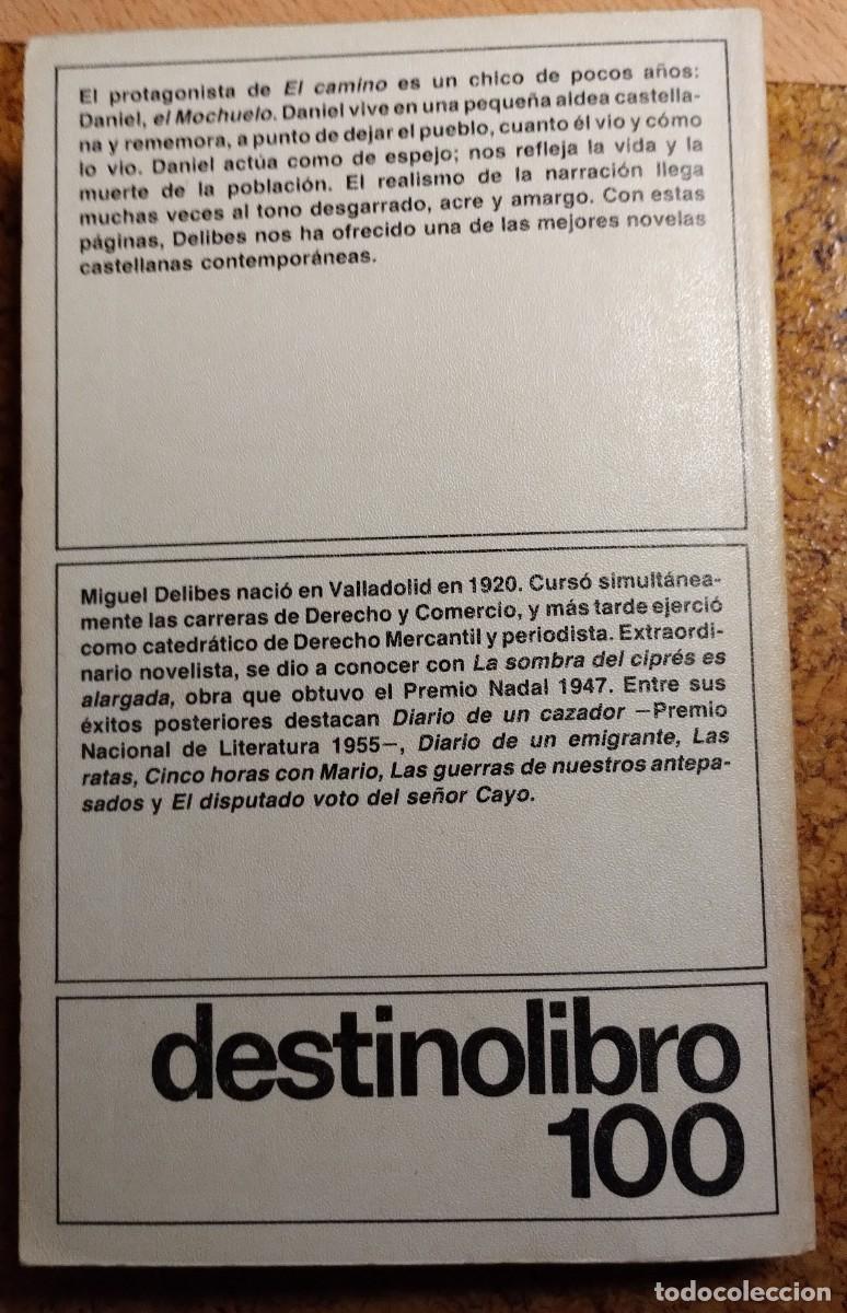 Libros de segunda mano: EL CAMINO, MIGUEL DELIBES - Foto 3