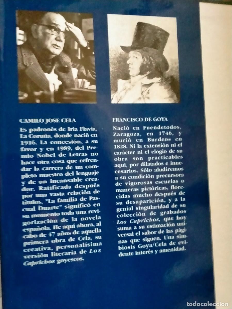 Libros de segunda mano: CAMILO JOS&Eacute; CELA. LOS CAPRICHOS DE FRANCISCO DE GOYA Y LUCIENTES . S&Iacute;LEX - Foto 2