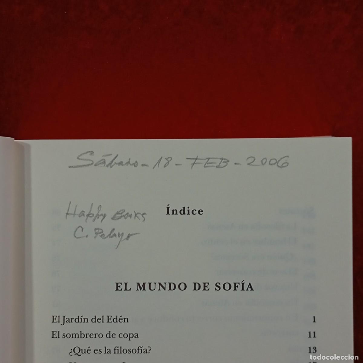 Libros de segunda mano: EL MUNDO DE SOF&Iacute;A - JOSTEIN GAARDER - SIRUELA - BIBLIOTECA GAARDER / 1.058 - Foto 7