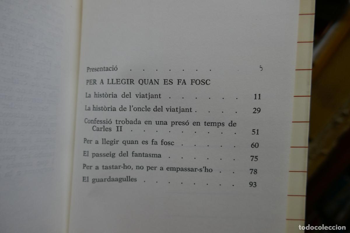 Libros de segunda mano: DICKENS, Charles - PER A LLEGIR QUAN ES FA FOSC (EN CATALAN) - Foto 11