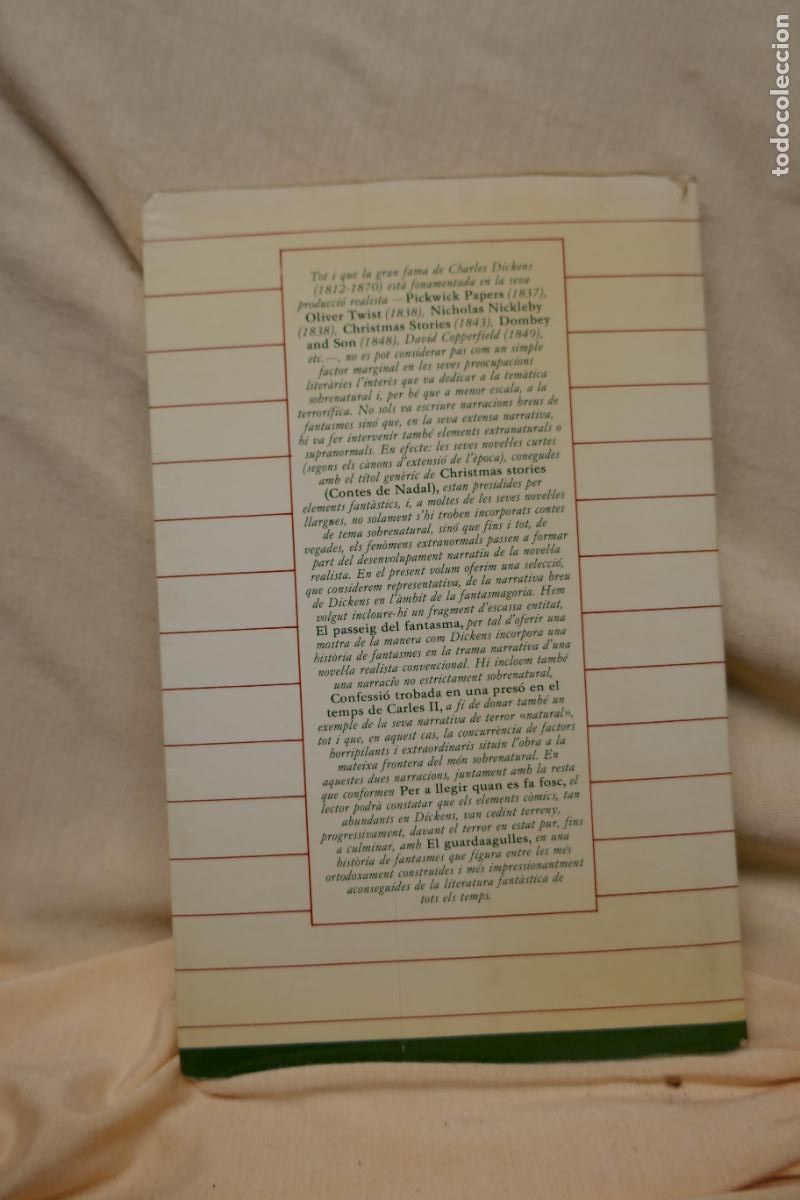 Libros de segunda mano: DICKENS, Charles - PER A LLEGIR QUAN ES FA FOSC (EN CATALAN) - Foto 13