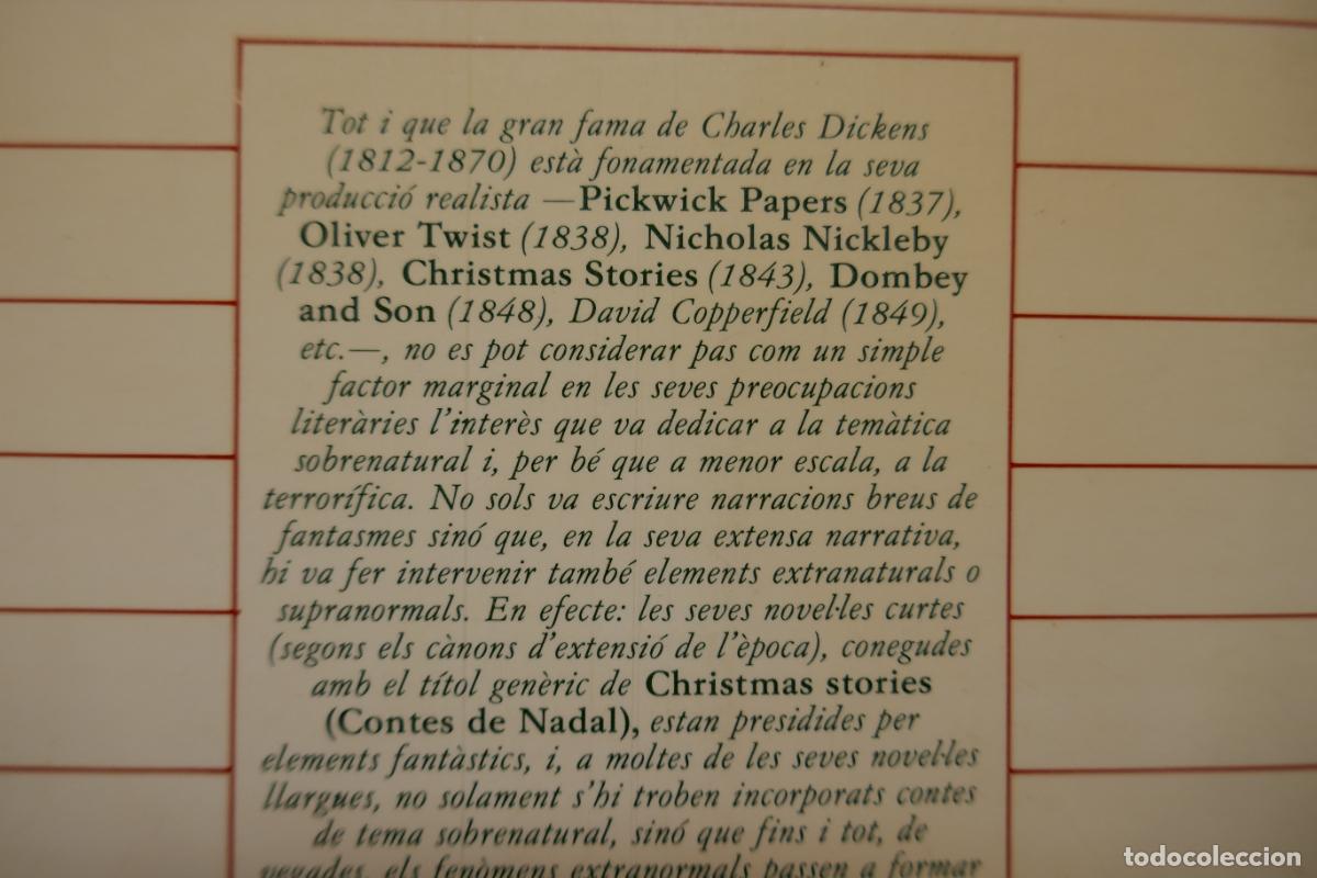 Libros de segunda mano: DICKENS, Charles - PER A LLEGIR QUAN ES FA FOSC (EN CATALAN) - Foto 14