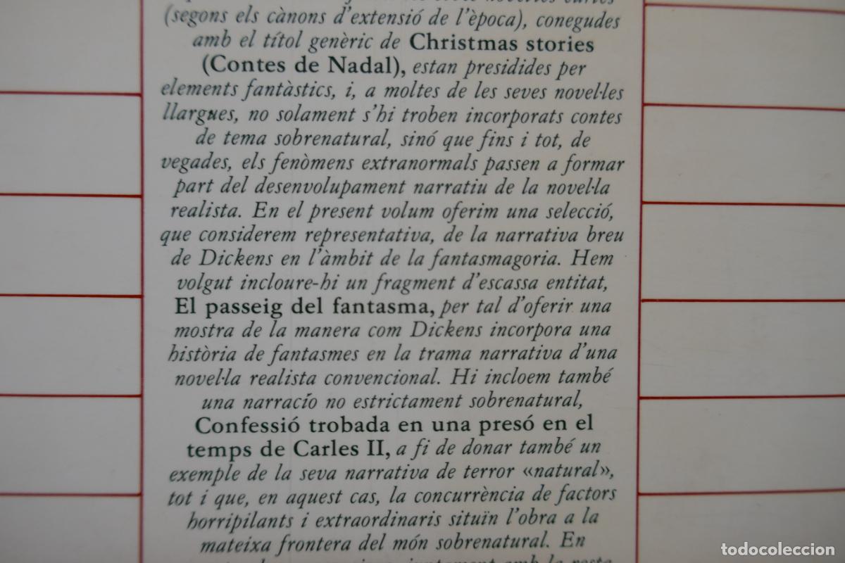 Libros de segunda mano: DICKENS, Charles - PER A LLEGIR QUAN ES FA FOSC (EN CATALAN) - Foto 15