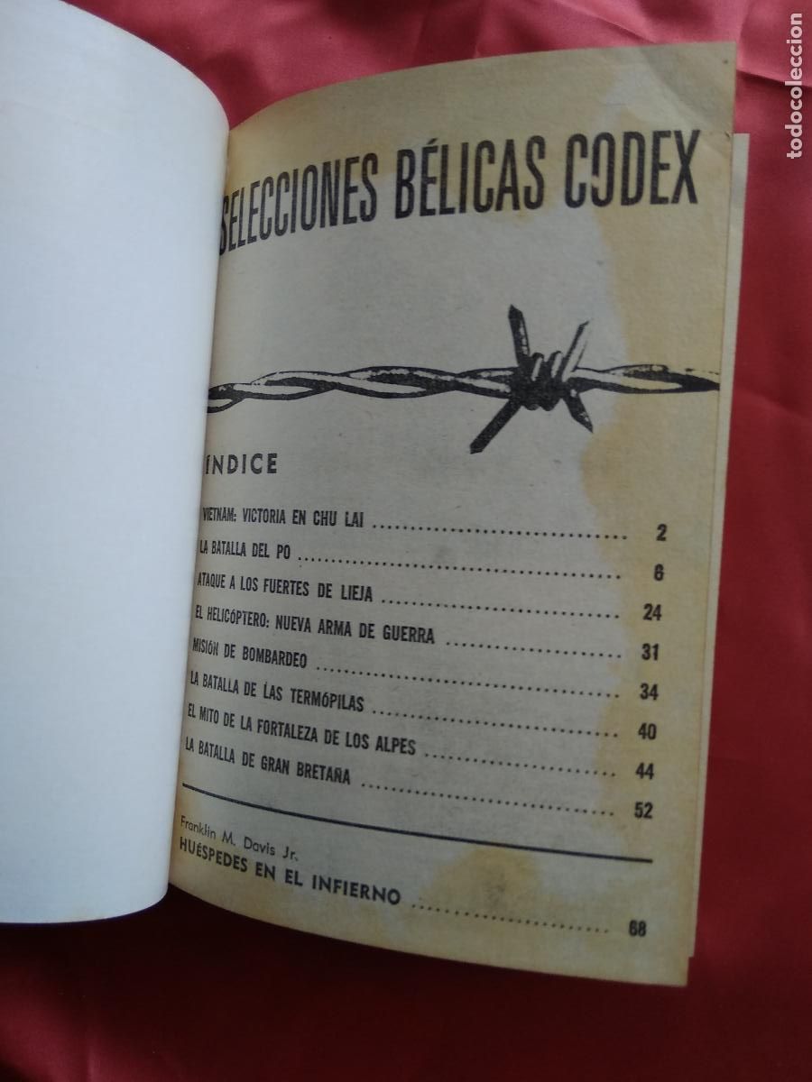 Libros de segunda mano: Selecciones b&eacute;licas Franklin M. Davis 1966 Ed. Codex L.12820-977 - Foto 5