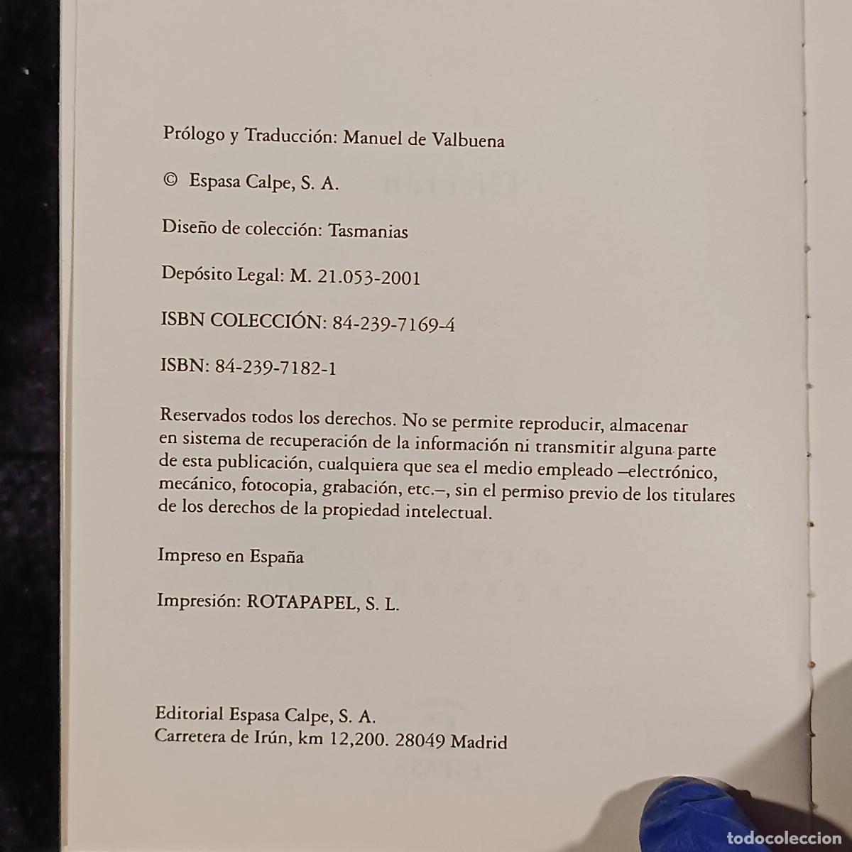 Libros de segunda mano: LOS OFICIOS - CICER&Oacute;N - COLECCI&Oacute;N CENTENARIO II - ESPASA / 178 - Foto 4