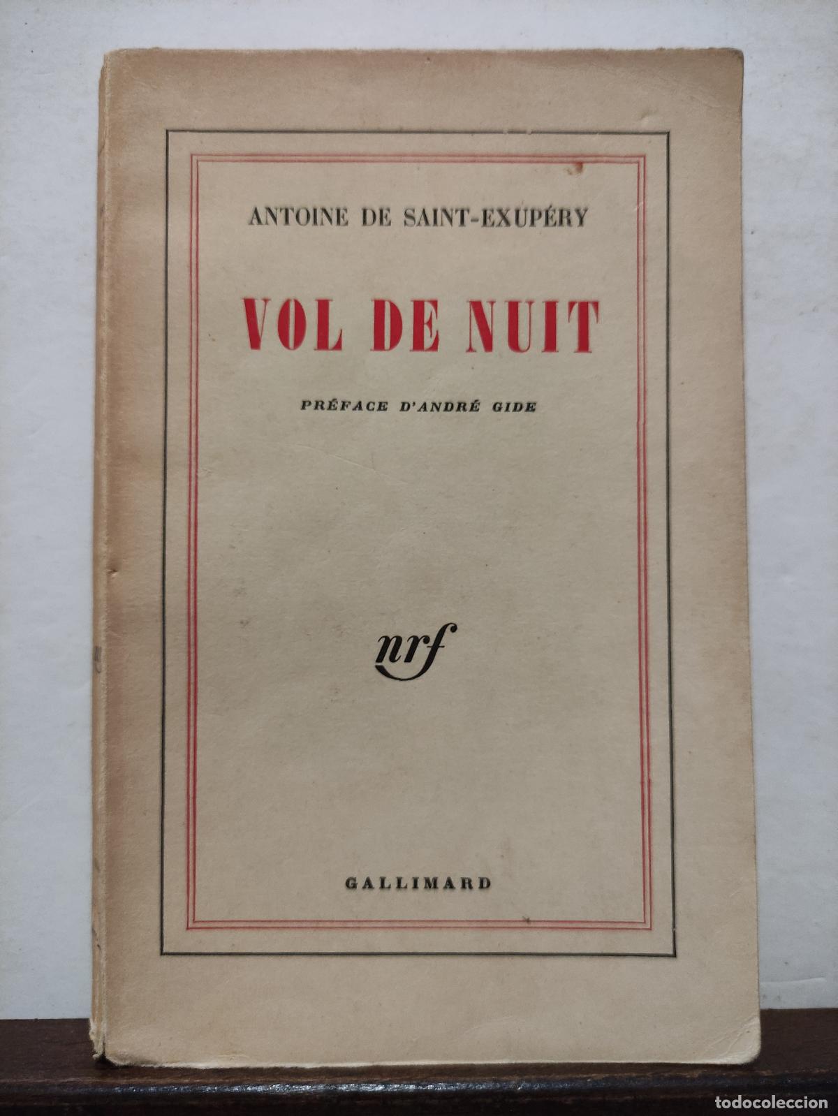 Libros de segunda mano: VOL DE NUIT - ANTOINE DE SAINT EXUPERY - Foto 1