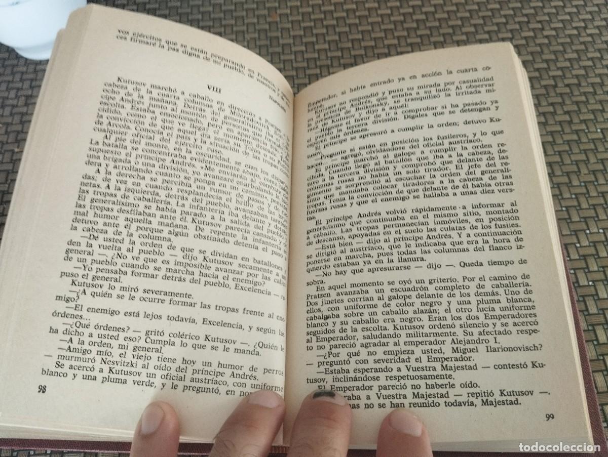 Libros de segunda mano: GUERRA Y PAZ LEON TOLSTOI ED. PETRONIO 1973 - Foto 4