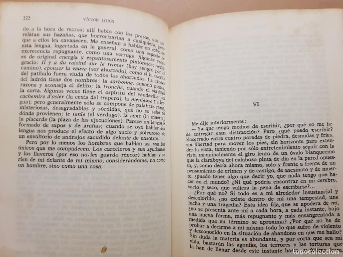 Libros de segunda mano: VICTOR HUGO - BUG-JARGAL - ED. LORENZANA - A&Ntilde;O 1969 - 2&ordf; EDICI&Oacute;N - Foto 10