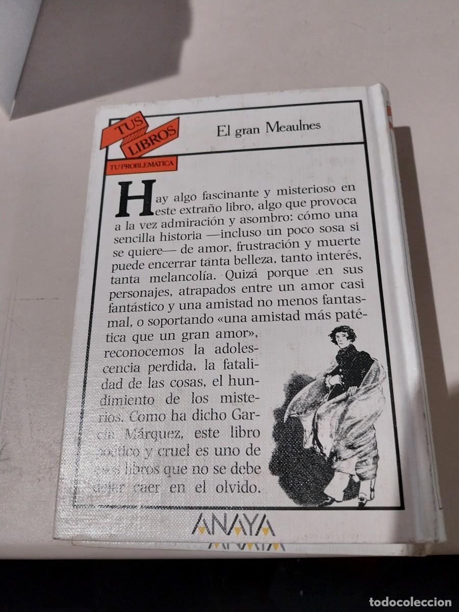 Libros de segunda mano: El Gran Meaulnes, Ed Anaya - Foto 2