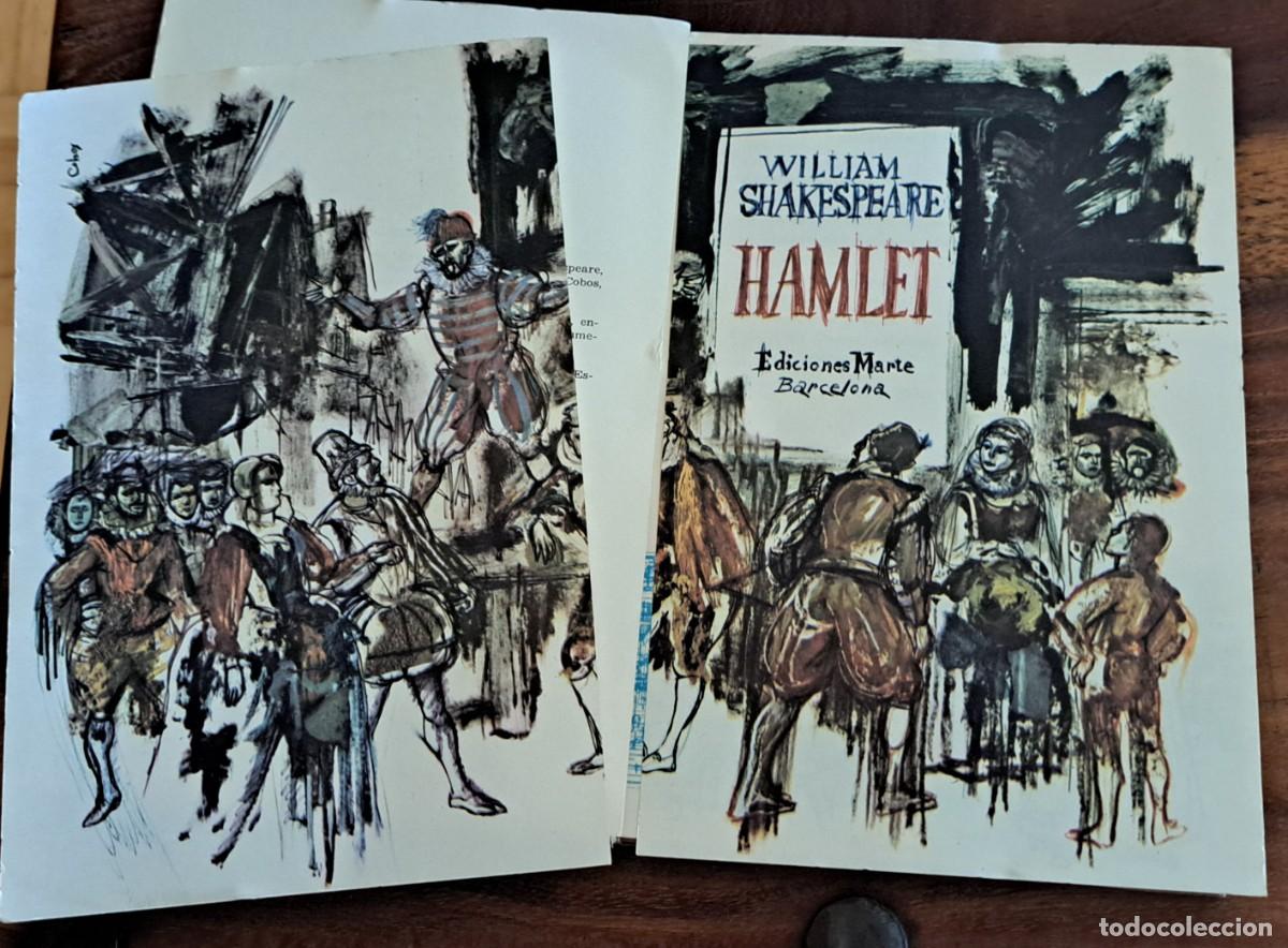 Libros de segunda mano: Lote 2 libros ediciones Marte. El diablo cojuelo y Hamlet - Foto 6